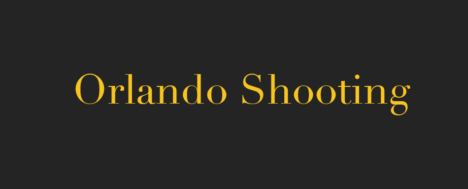 Statement on Orlando Shooting